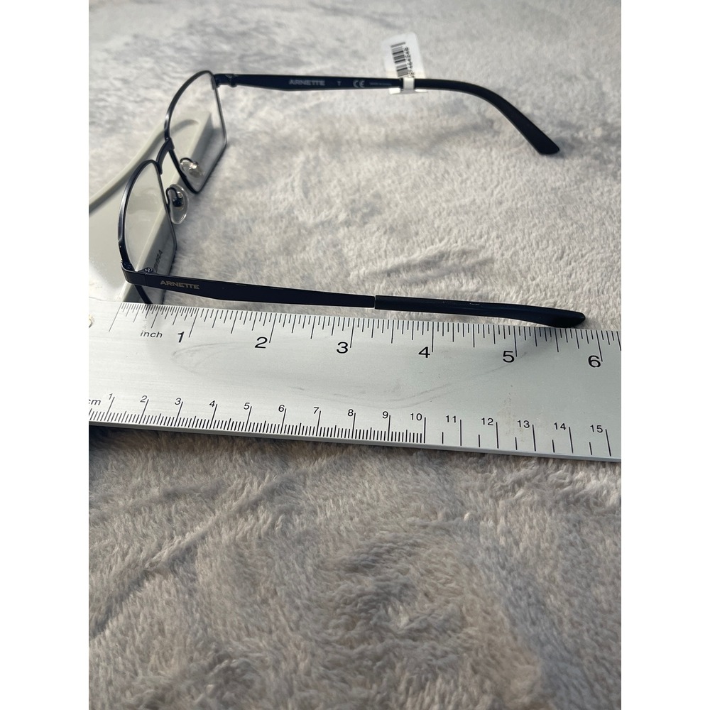 Arnette Vesterbro 6123 716 Matte Black Rectangular Men Eyeglasses 53-17-145 NEW - Picture 9 of 9